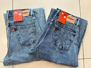 High Waist Acid Washed Wide Leg Drnim