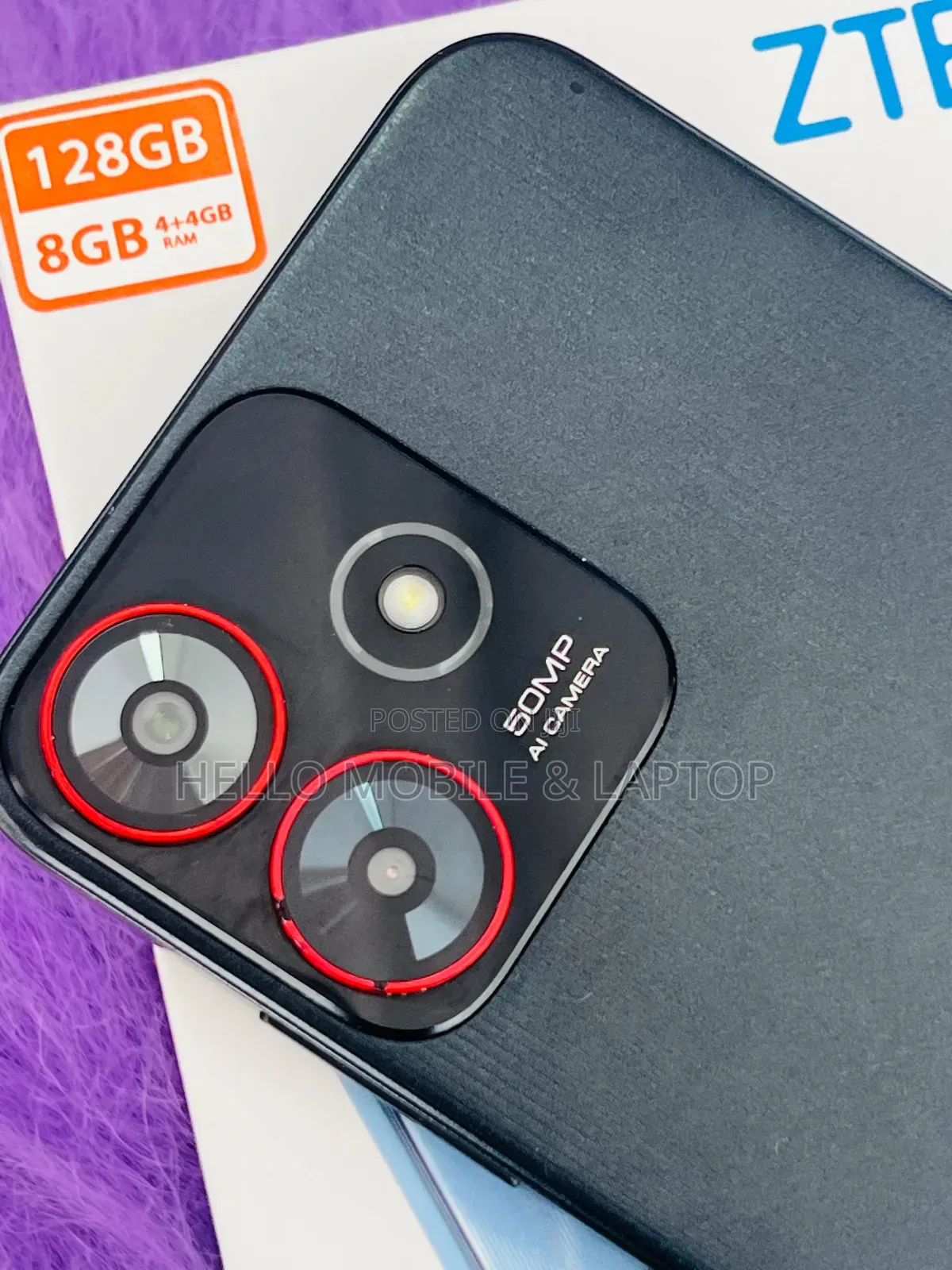 ZTE Blade A72 128 GB Black