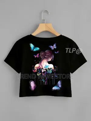 Photo - Double Side Printed Ladies Croptop