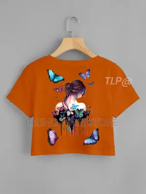 Double Side Printed Ladies Croptop