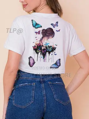 Double Side Printed Ladies Croptop