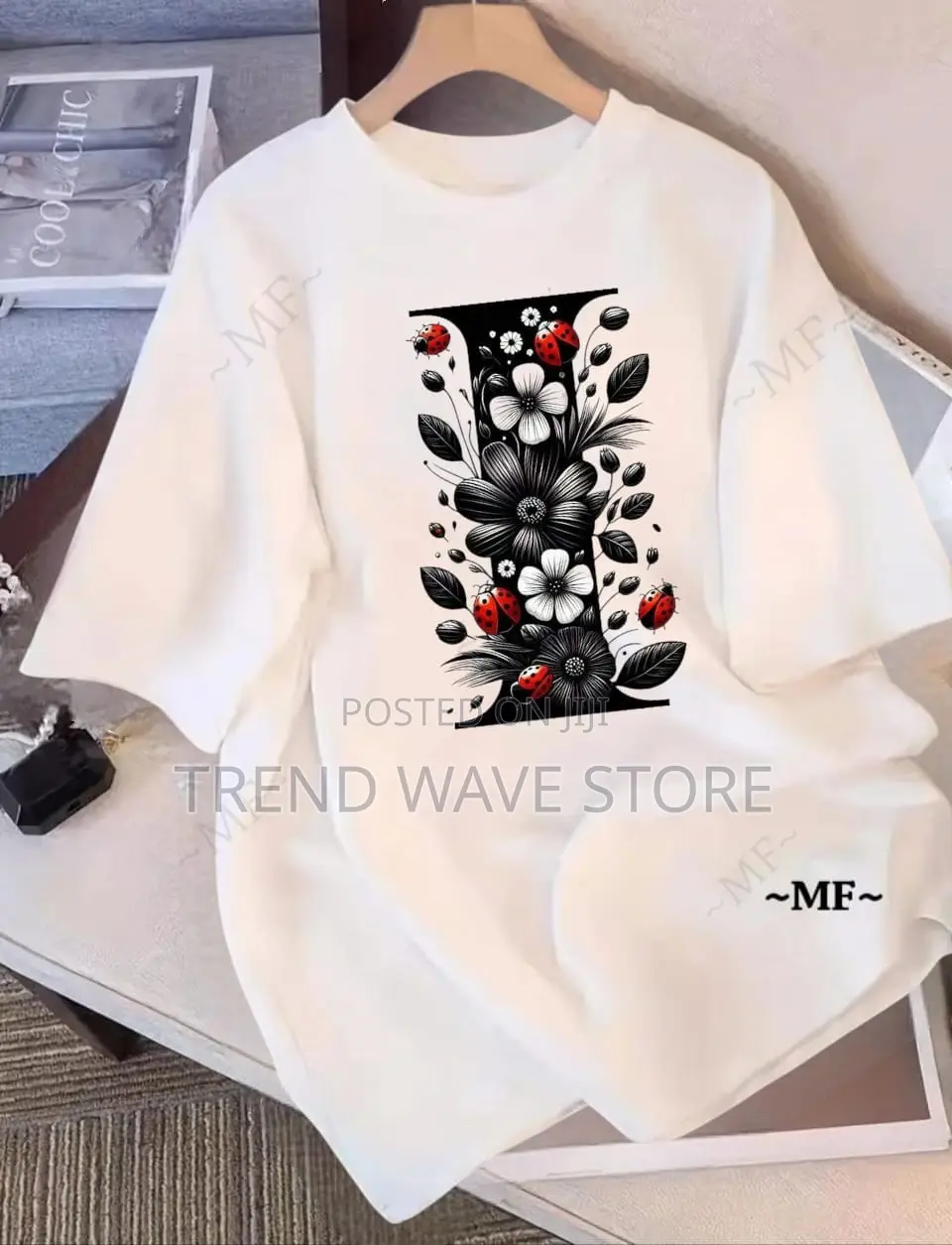 Unisex Letter DTF Print T Shirt