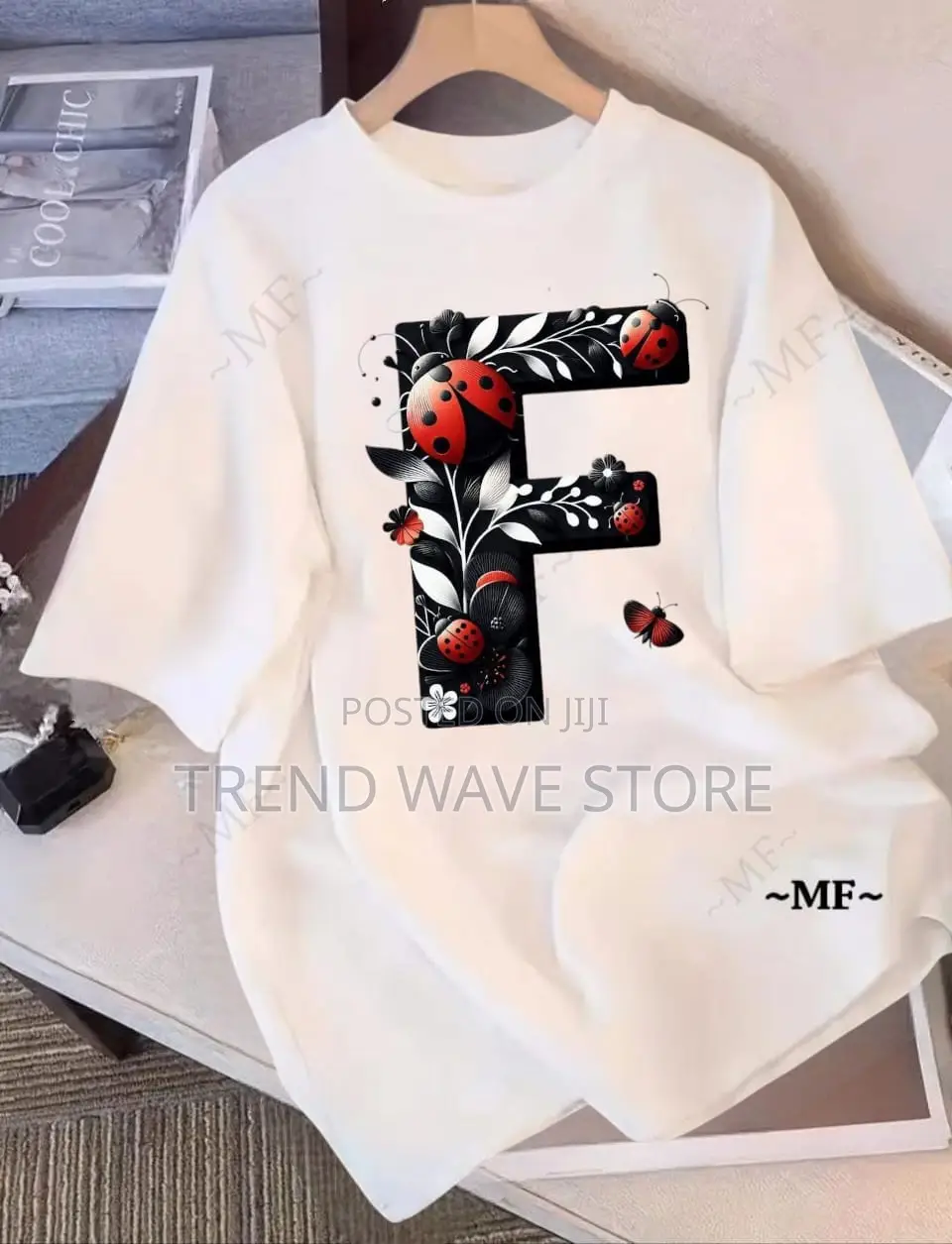 Unisex Letter DTF Print T Shirt