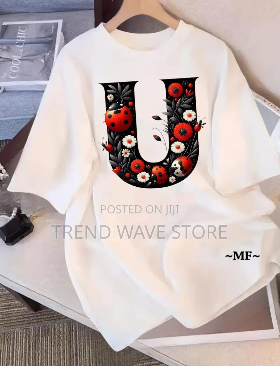 Unisex Letter DTF Print T Shirt