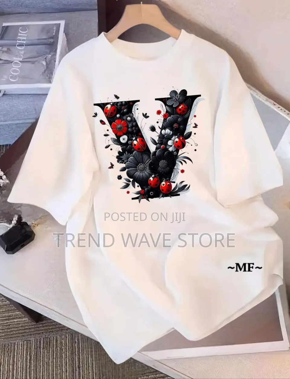 Unisex Letter DTF Print T Shirt