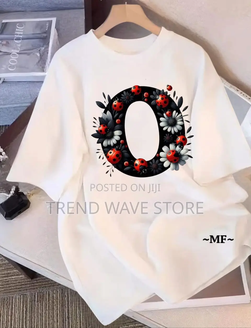 Unisex Letter DTF Print T Shirt