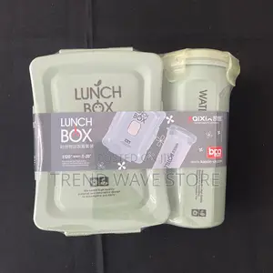 Lunch Box With Water Bottle