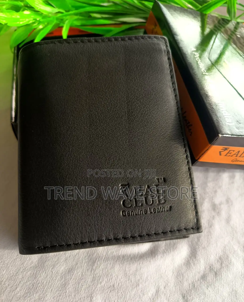 Leather Wallet With Box