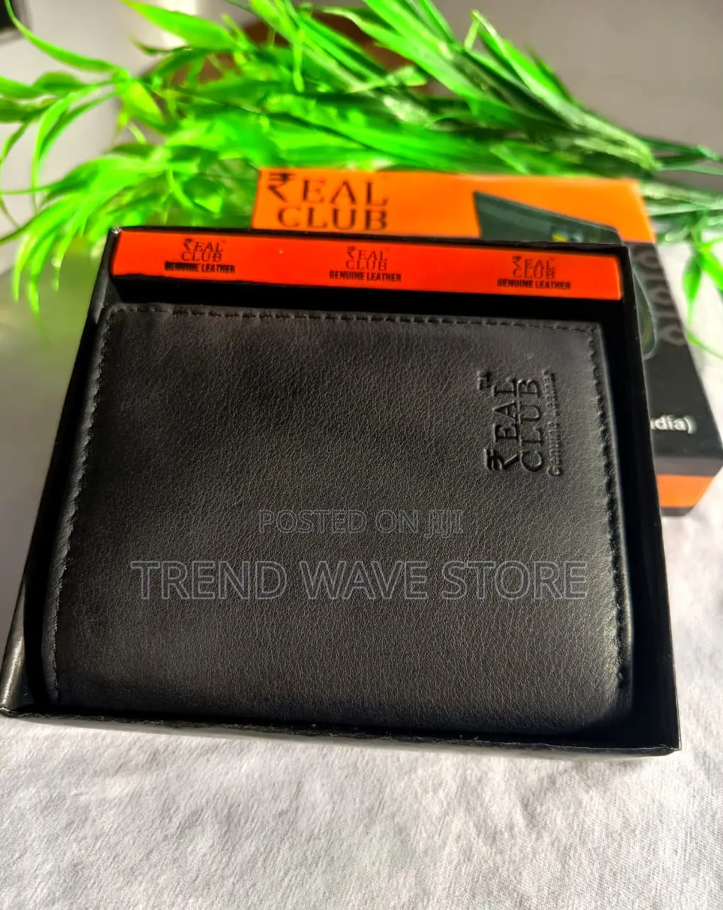 Leather Wallet With Box