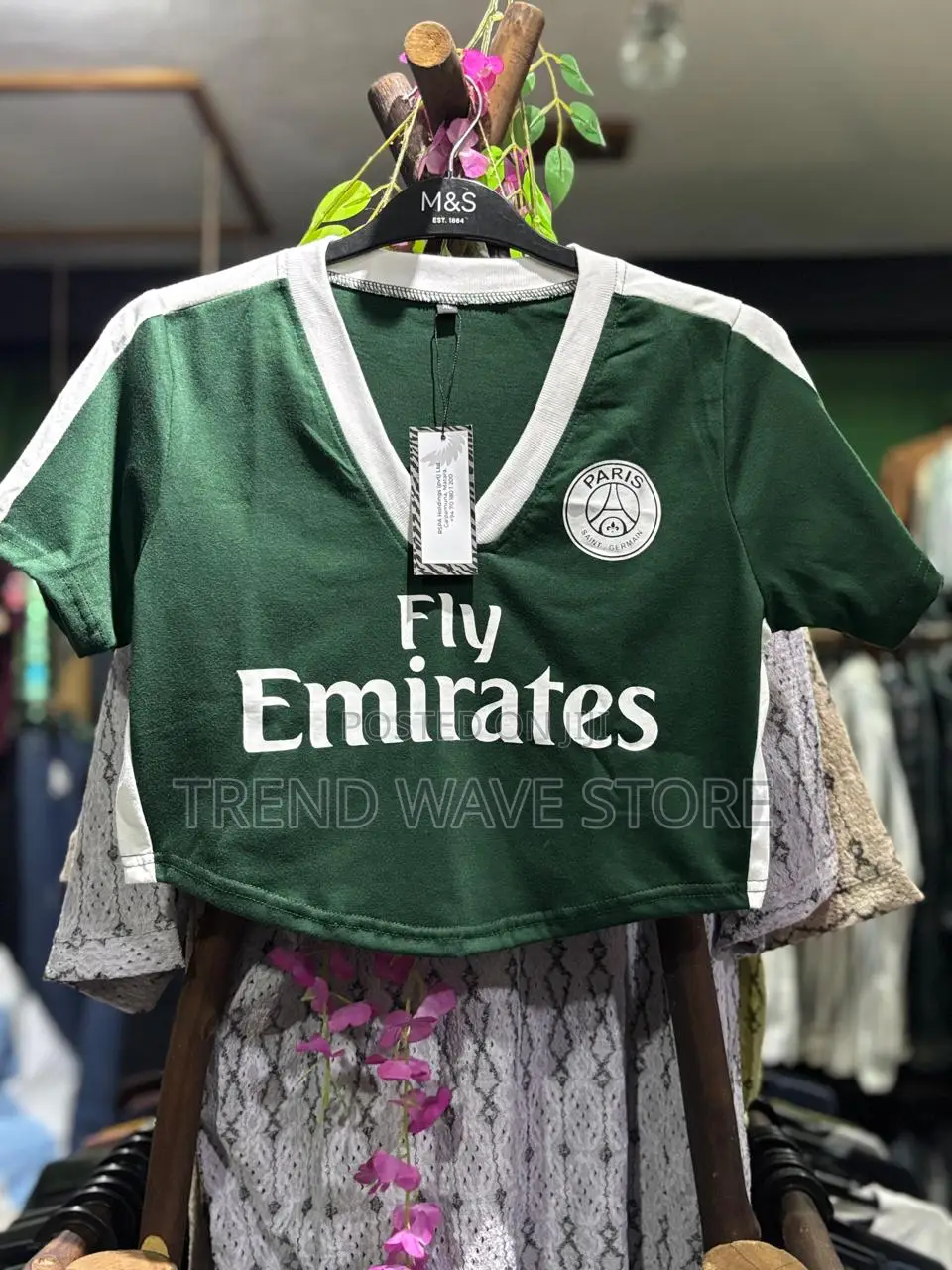 Single Jursy Croptop