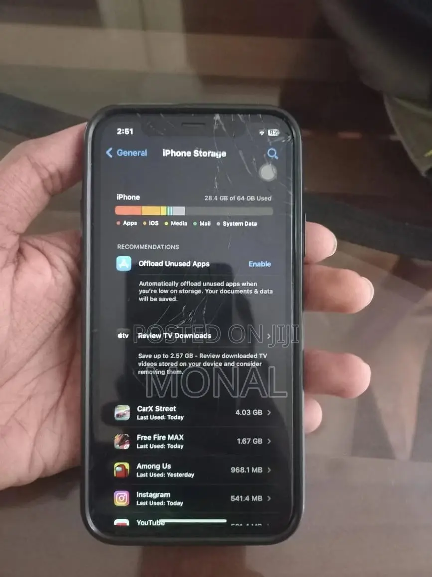 Apple iPhone X 64 GB Black