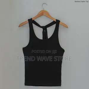 Photo - Backless Halter Top