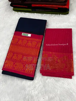 Mayuri Plain Sugundi Cotton Saree