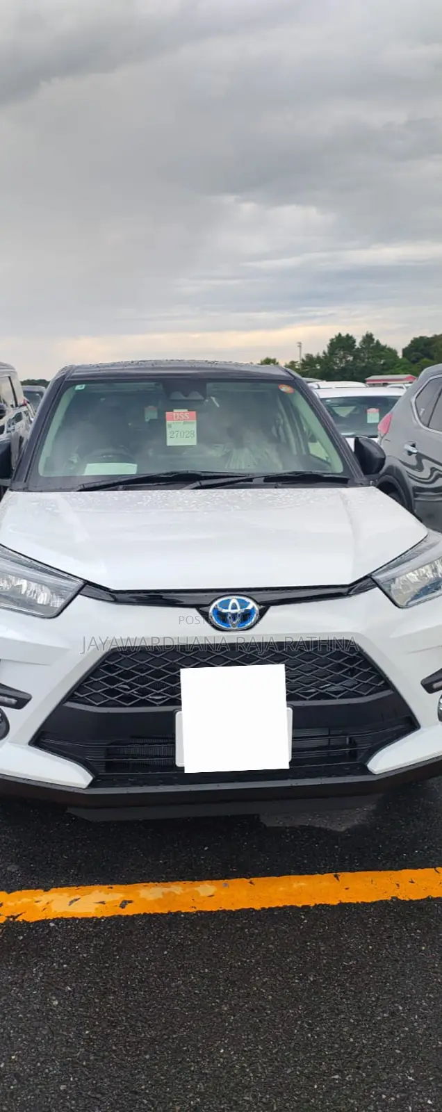 New Toyota Raize 2025 White