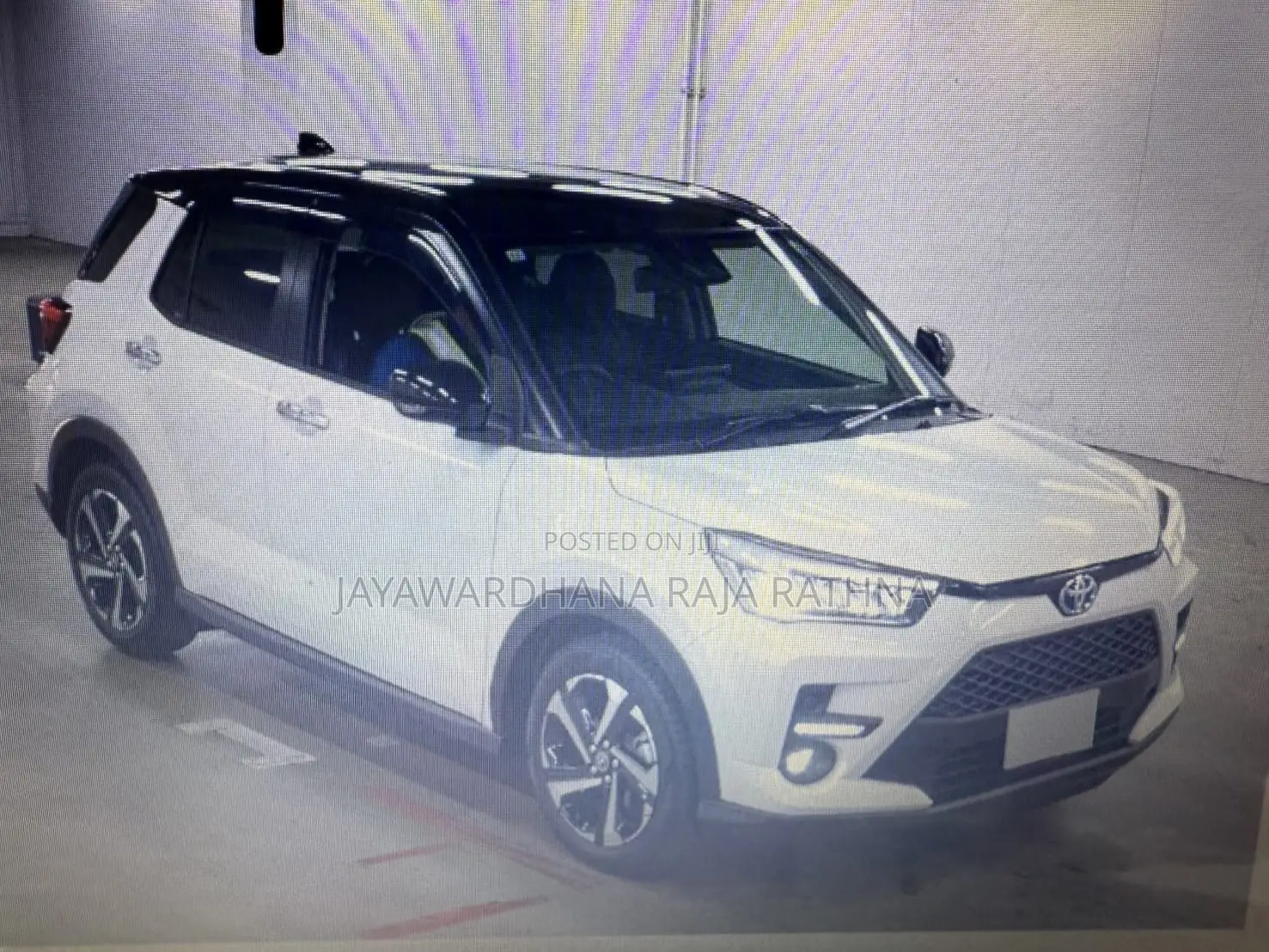New Toyota Raize 2025 White