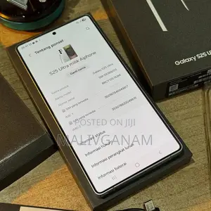 Photo - New Samsung Galaxy S25 Ultra 256 GB Black