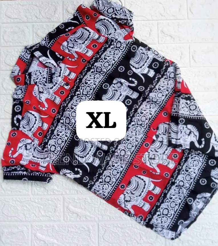 New Cotton Shirts Traditional Elephant Design