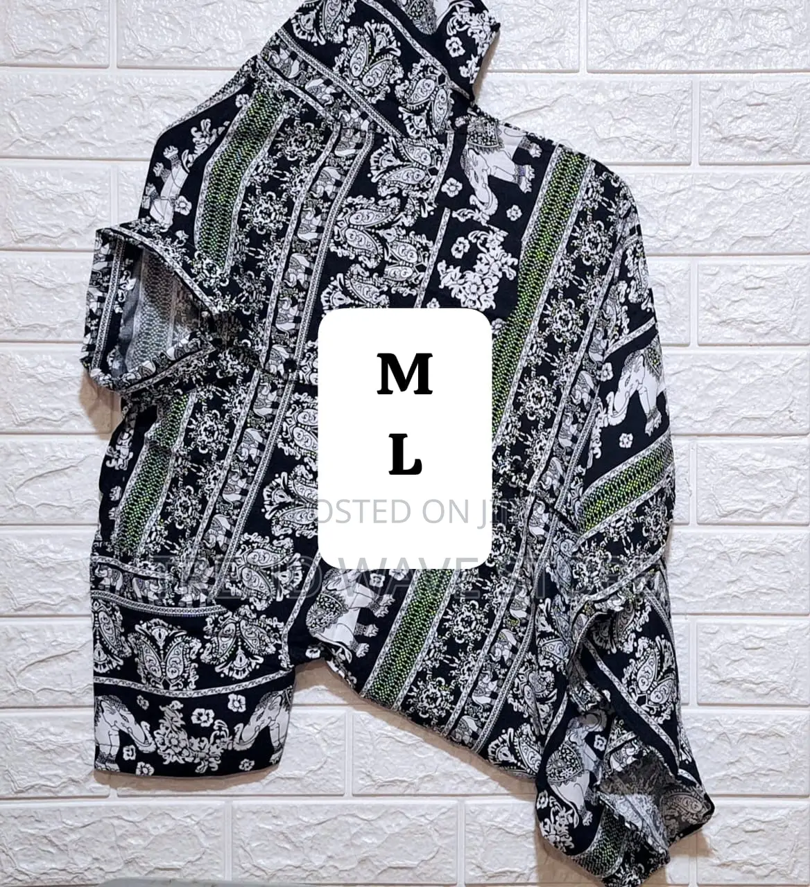 New Cotton Shirts Traditional Elephant Design