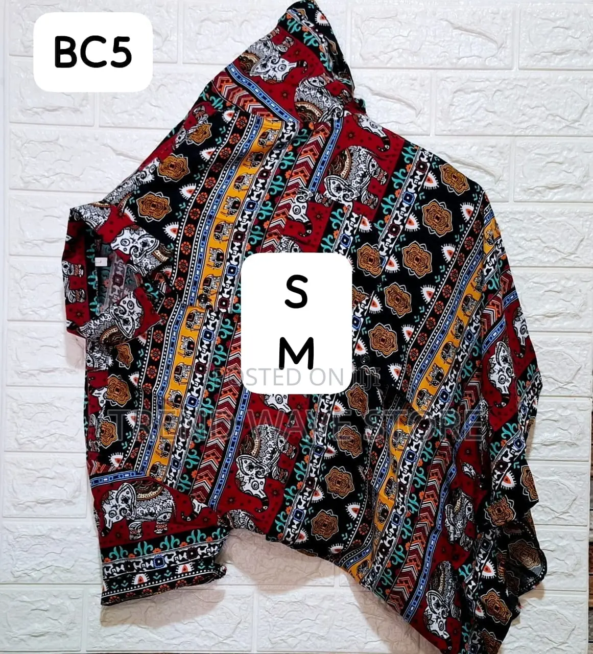 New Hawaiian Shirts Traditional Elephant Design.