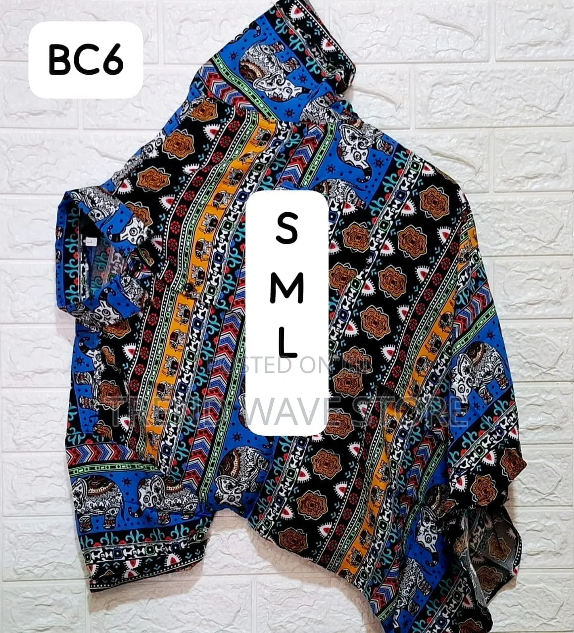 New Hawaiian Shirts Traditional Elephant Design.