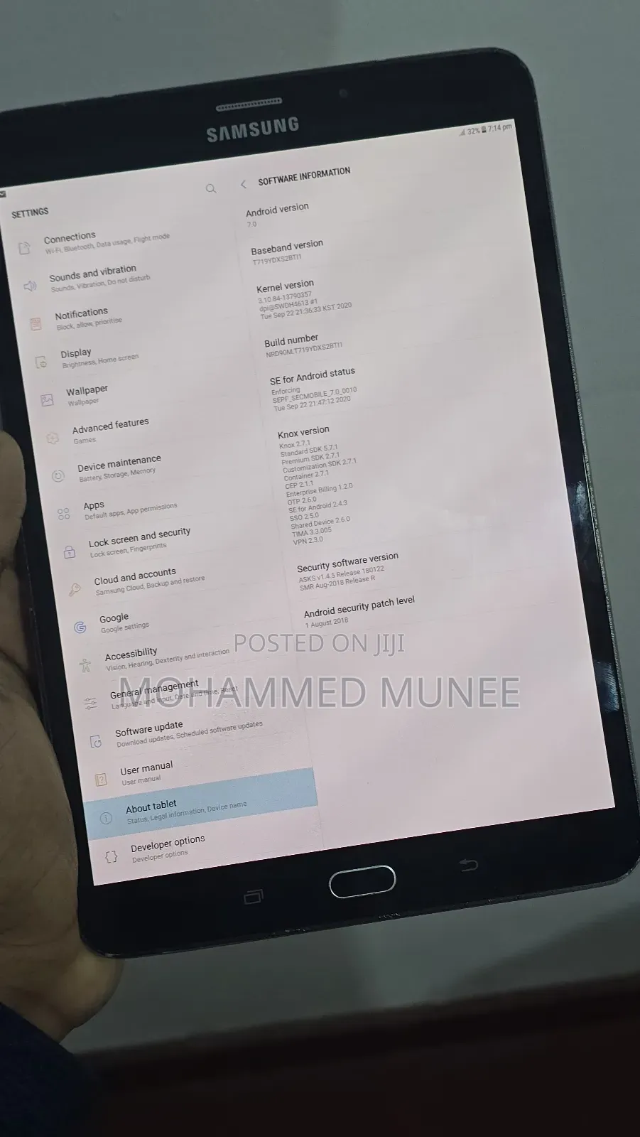 Samsung Galaxy Tab S2 9.7 32 GB Black