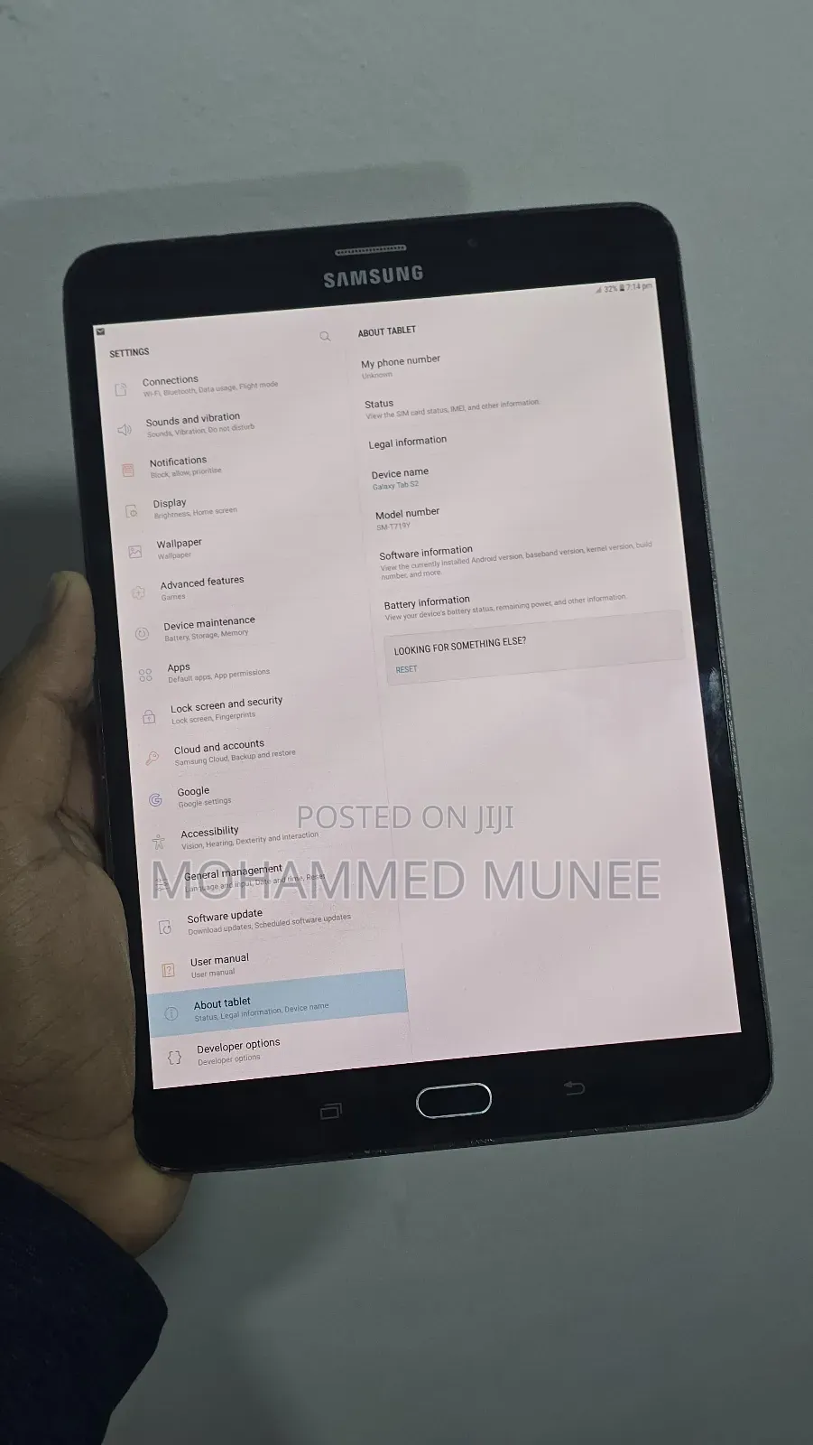 Samsung Galaxy Tab S2 9.7 32 GB Black