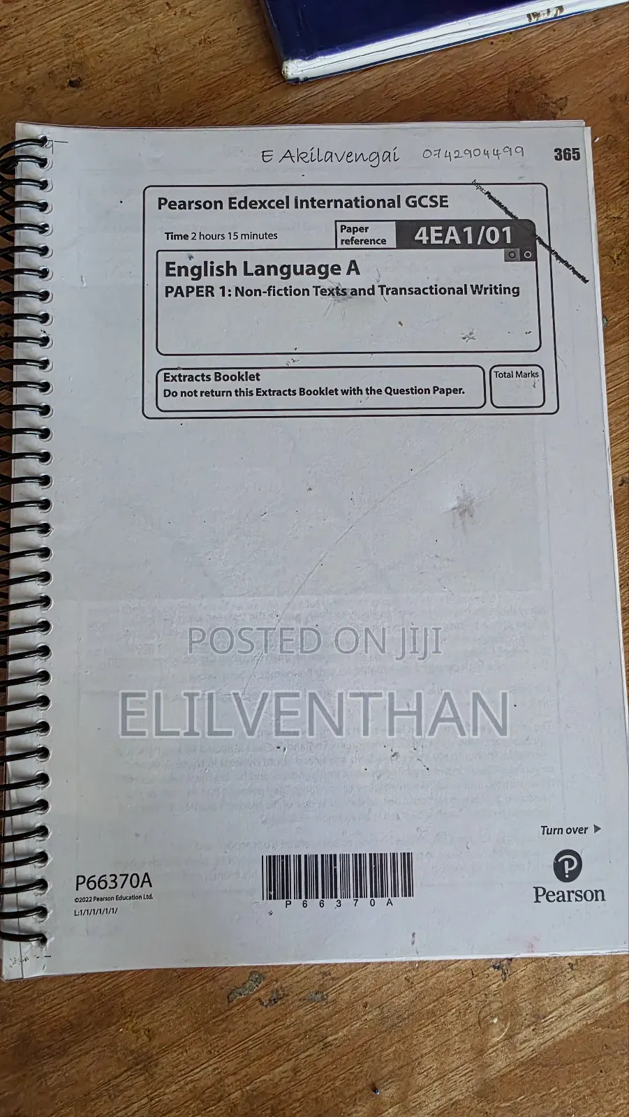 English Language a Past Papers