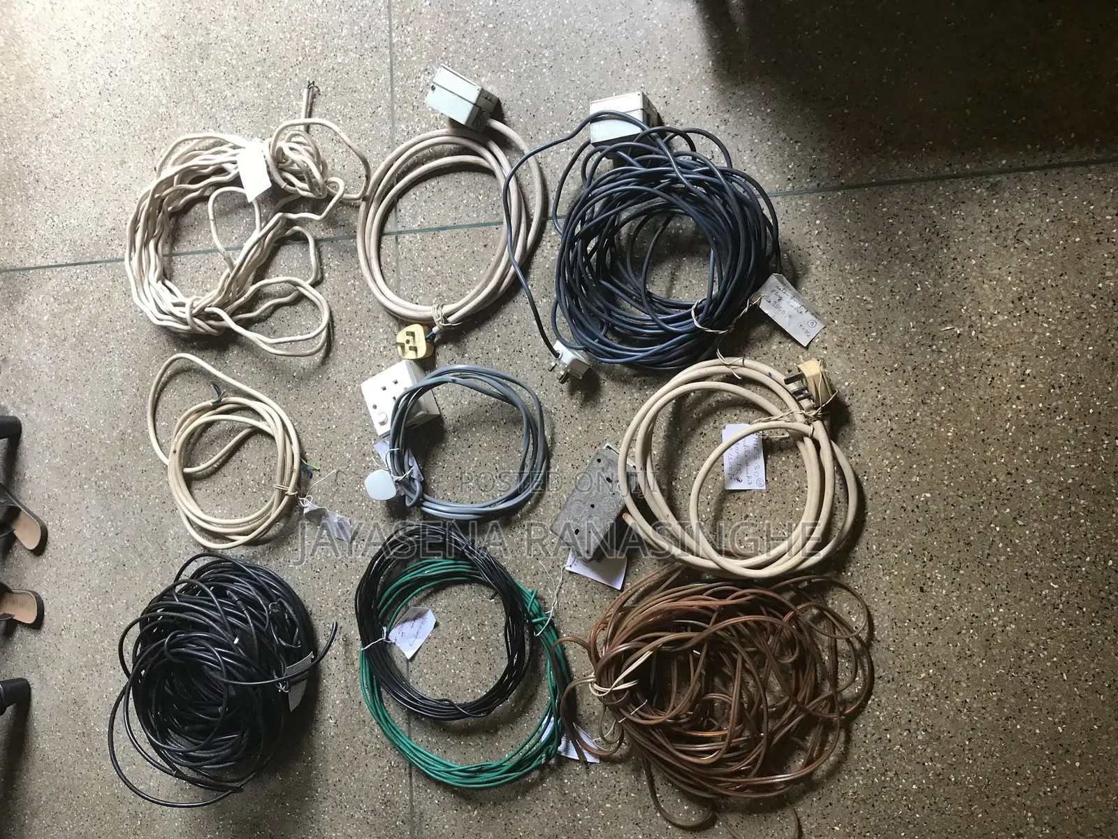 Electrical Cables and Ext. Code for Sale