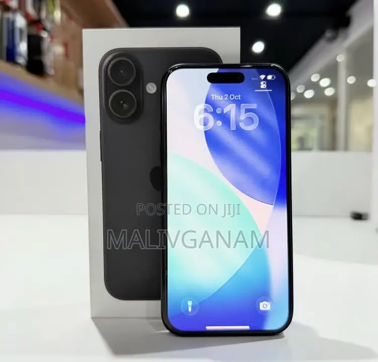 New Apple iPhone 16 128 GB Black