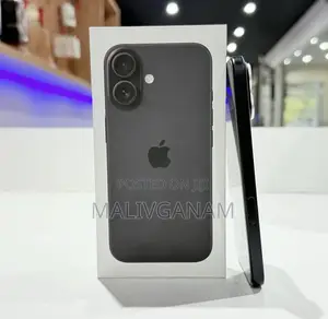 New Apple iPhone 16 128 GB Black