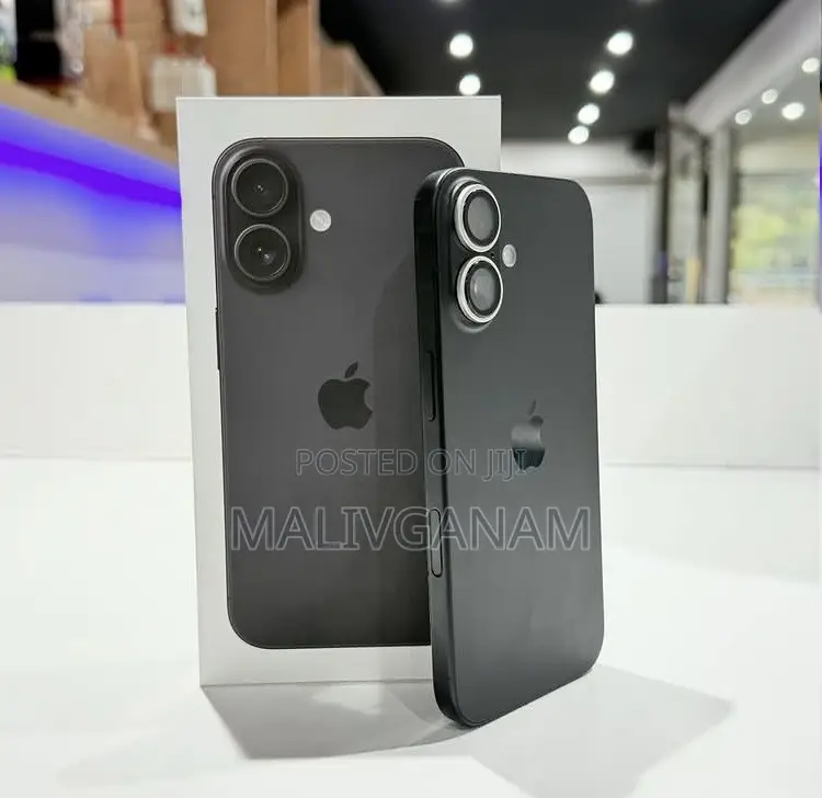 New Apple iPhone 16 128 GB Black