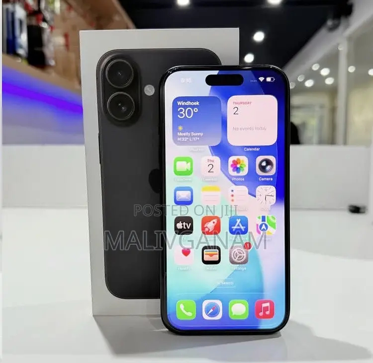 New Apple iPhone 16 128 GB Black
