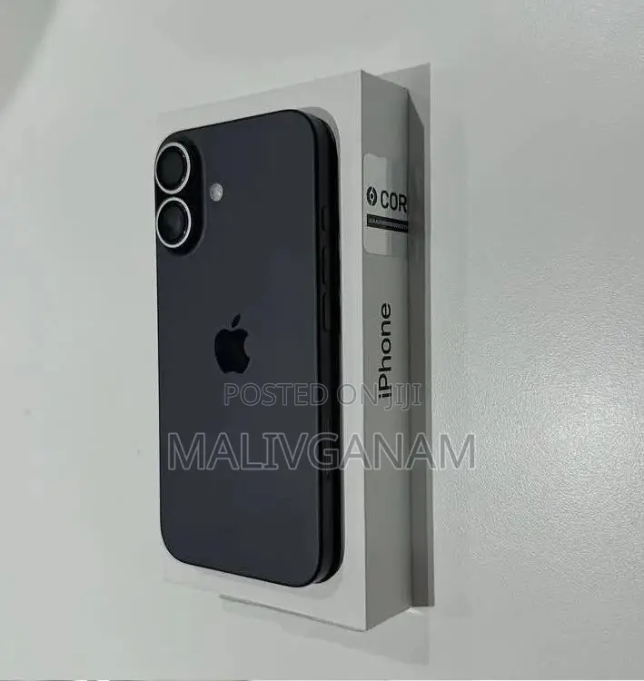 New Apple iPhone 16 128 GB Black