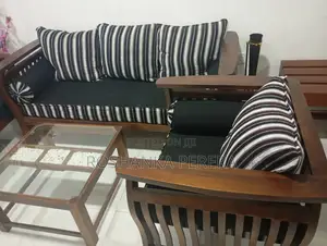 Wood Sofa Set