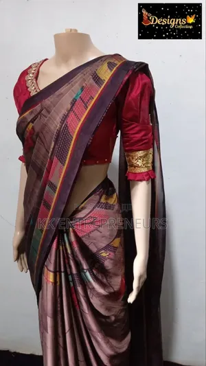 Photo - Soft Silk Multicoloured Saree