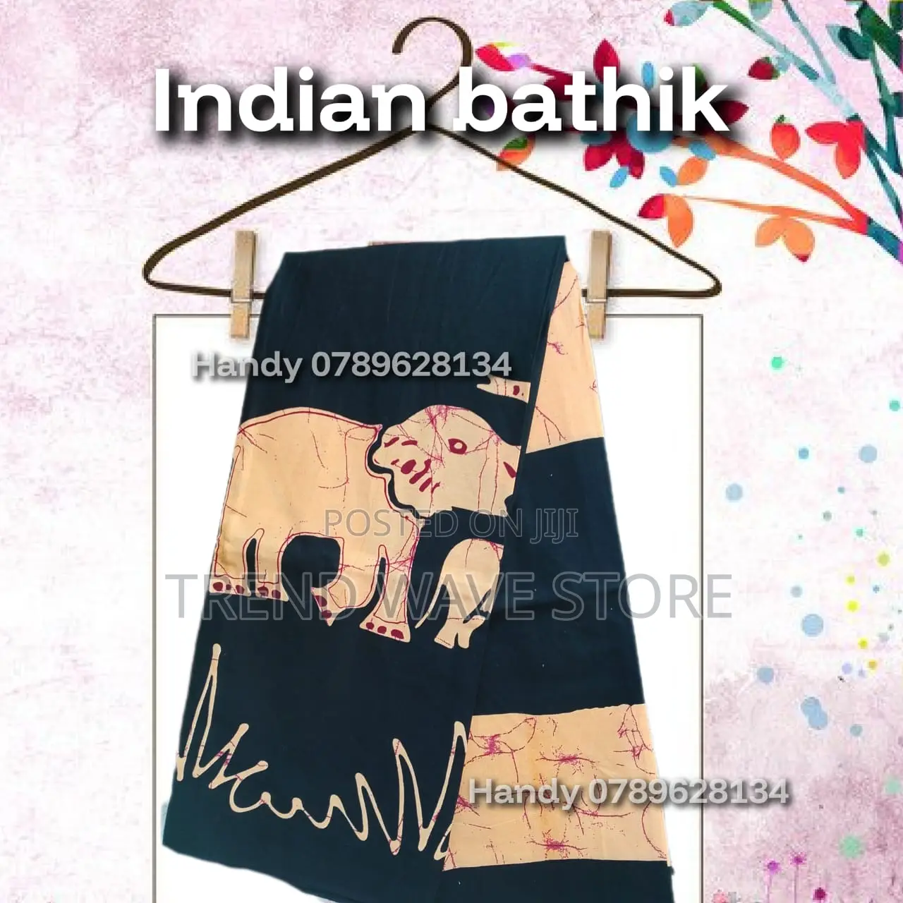 Indian Bathik Print Saron