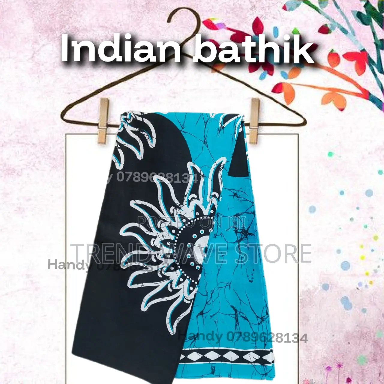 Indian Bathik Print Saron