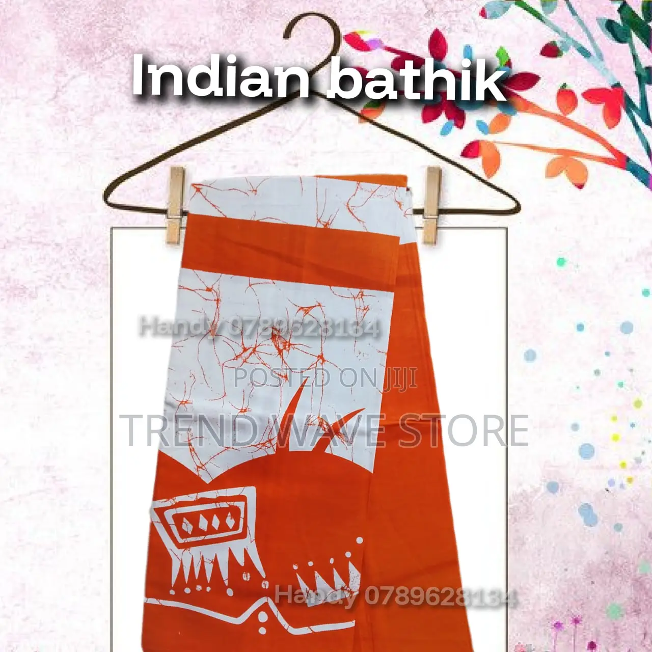 Indian Bathik Print Saron