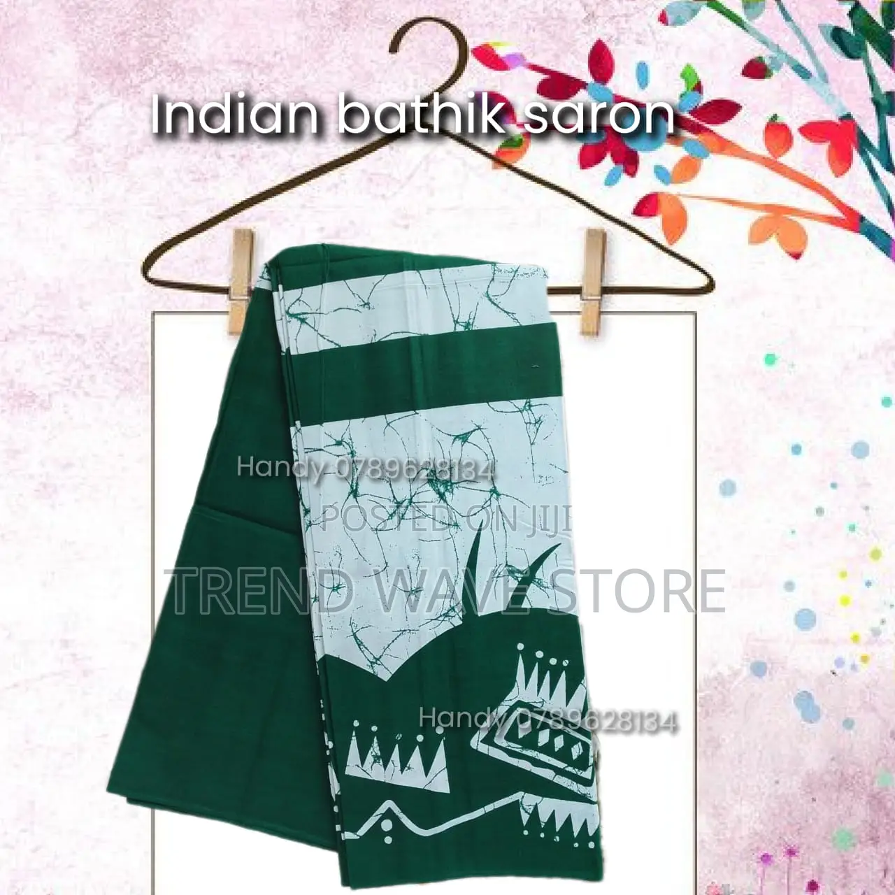 Indian Bathik Print Saron