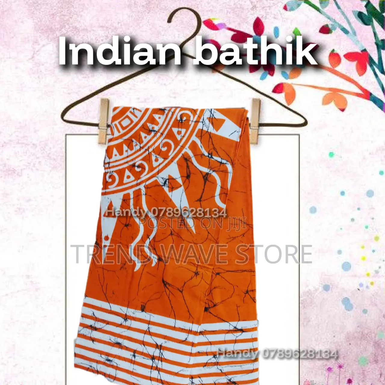 Indian Bathik Print Saron