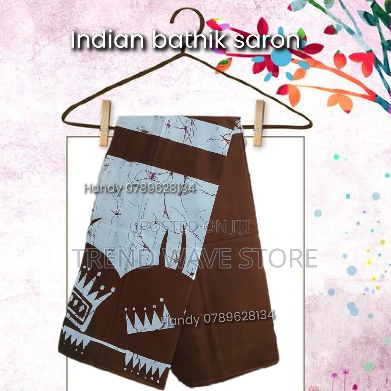 Indian Bathik Print Saron