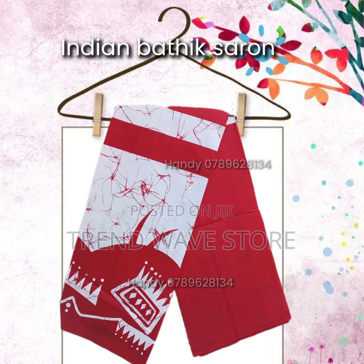 Indian Bathik Print Saron
