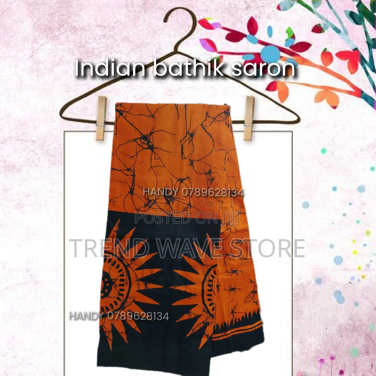 Indian Bathik Print Saron