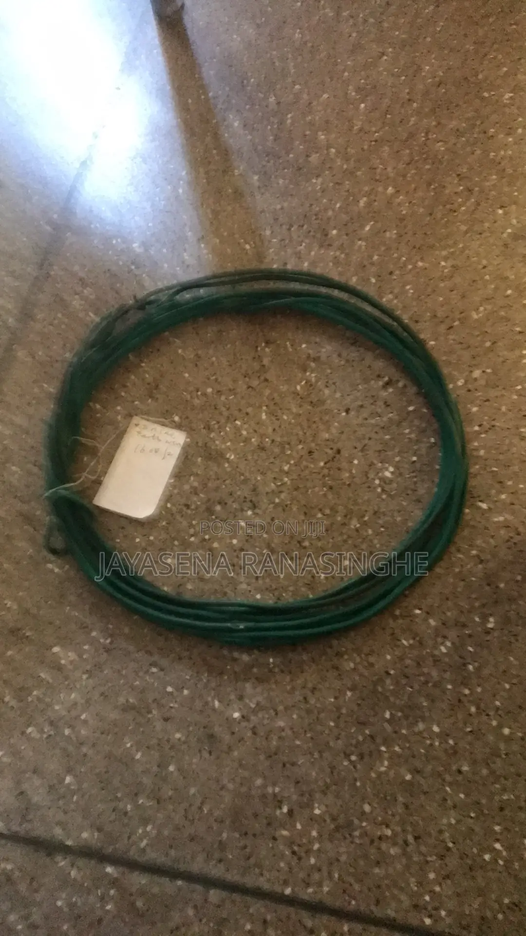 Earth Wire 6mm Wire Length 8 Meter