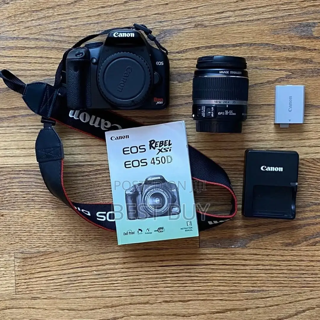 Canon Eos Rebel Xsi 450d Digital SLR Camera
