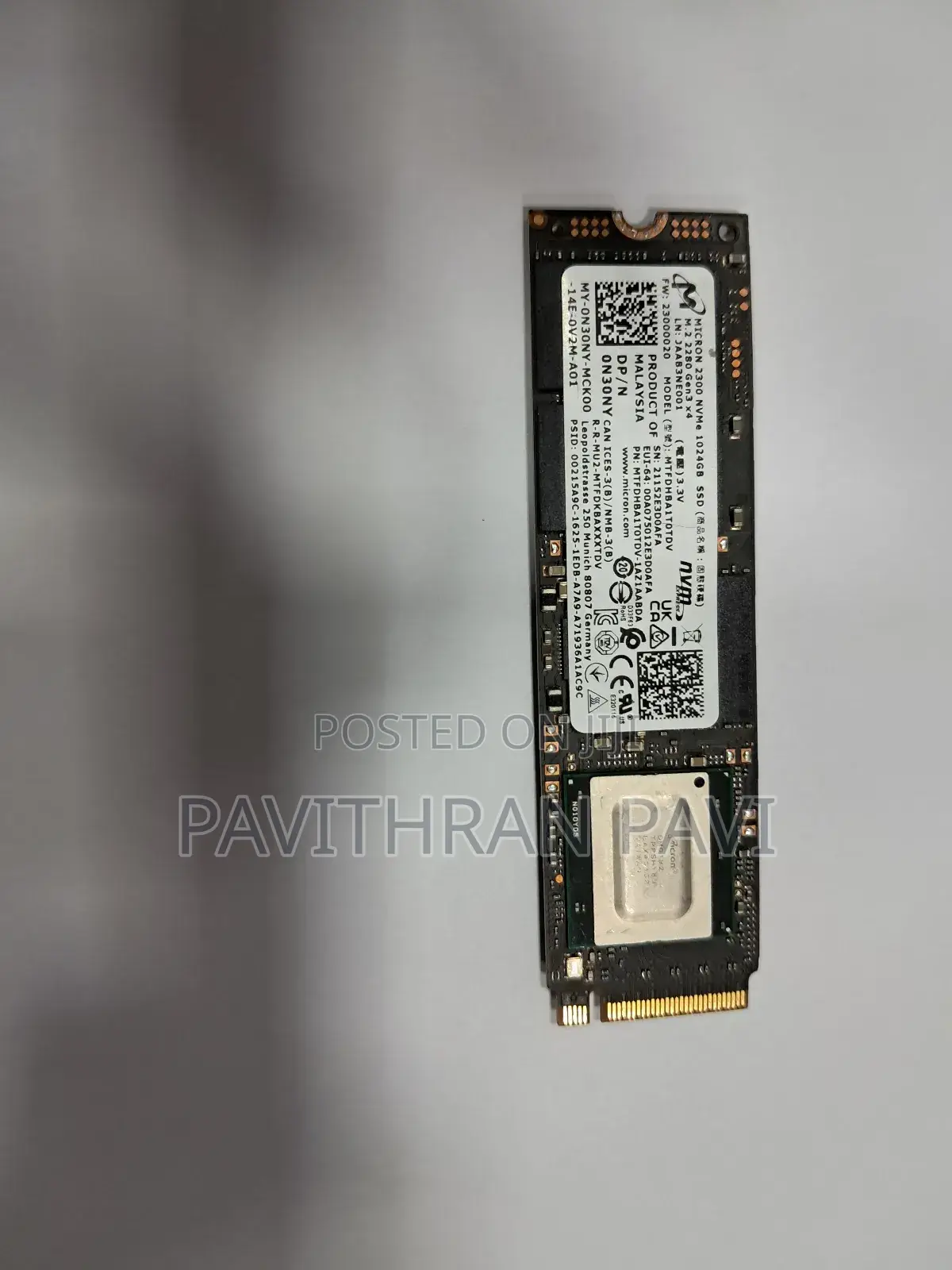 1 Tb Nvme SSD