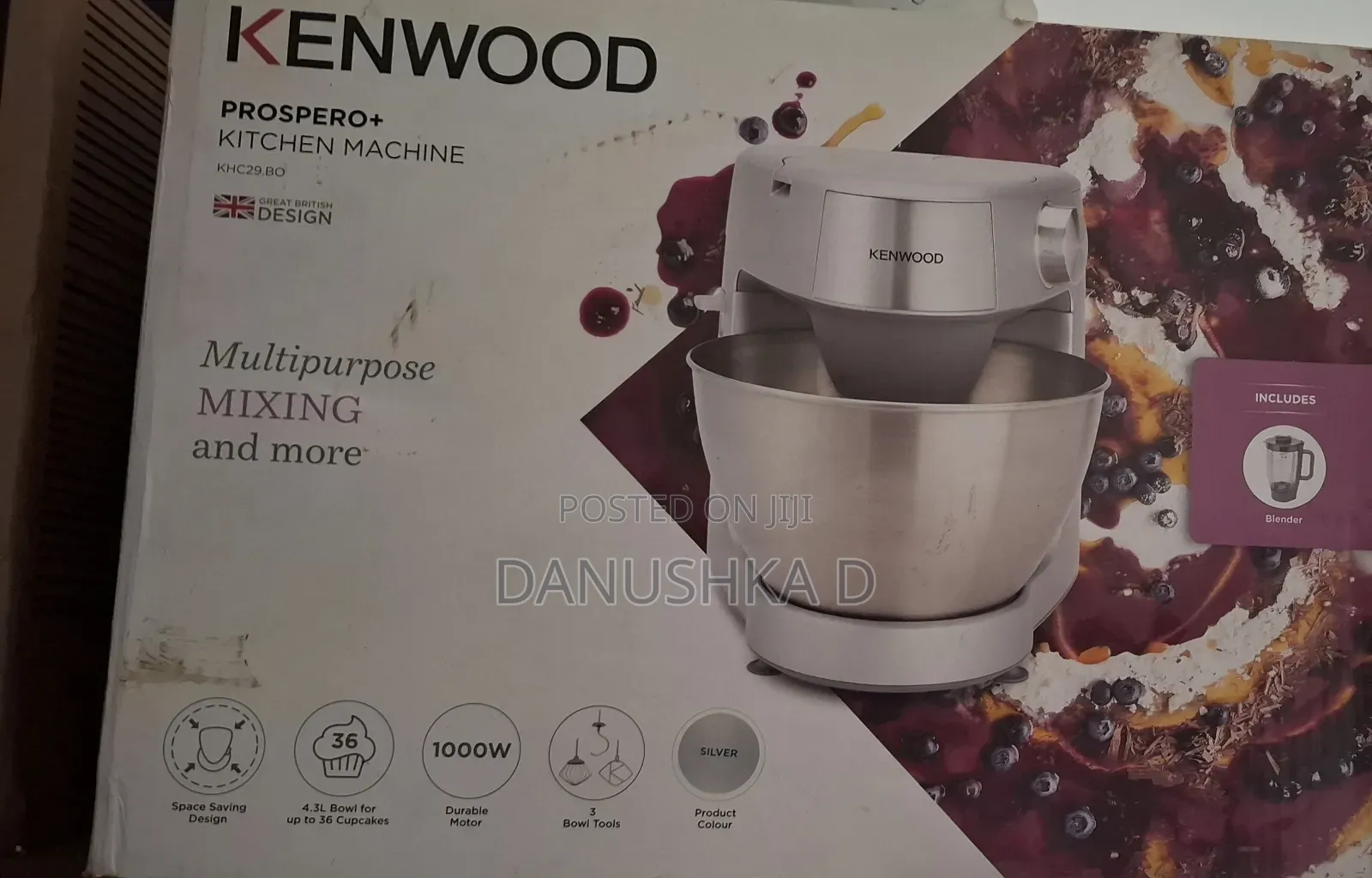 Kenwood Dough Mixer (Used)