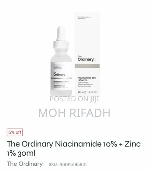 Photo - The Ordinary Niacinamide 10•/• + Zinc 1•/• 30ml