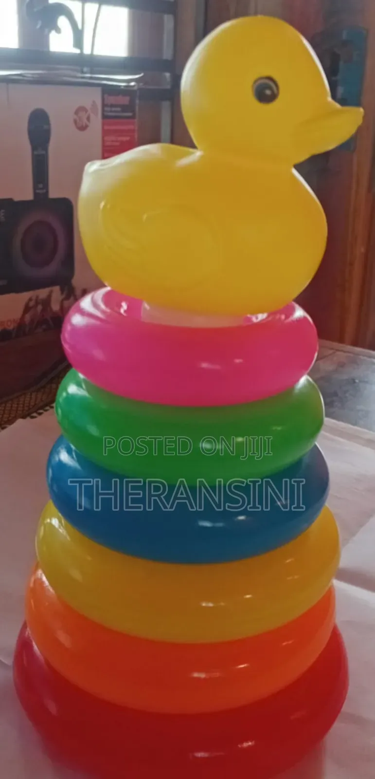 Rainbow Stacking Tower