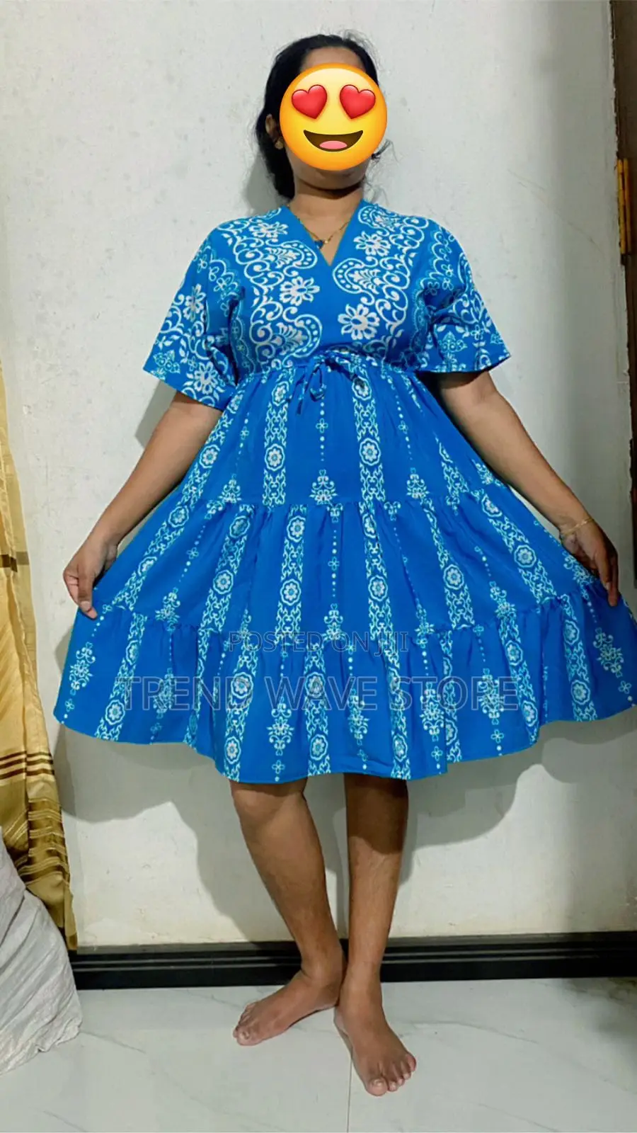 Frock Polo Crush Material